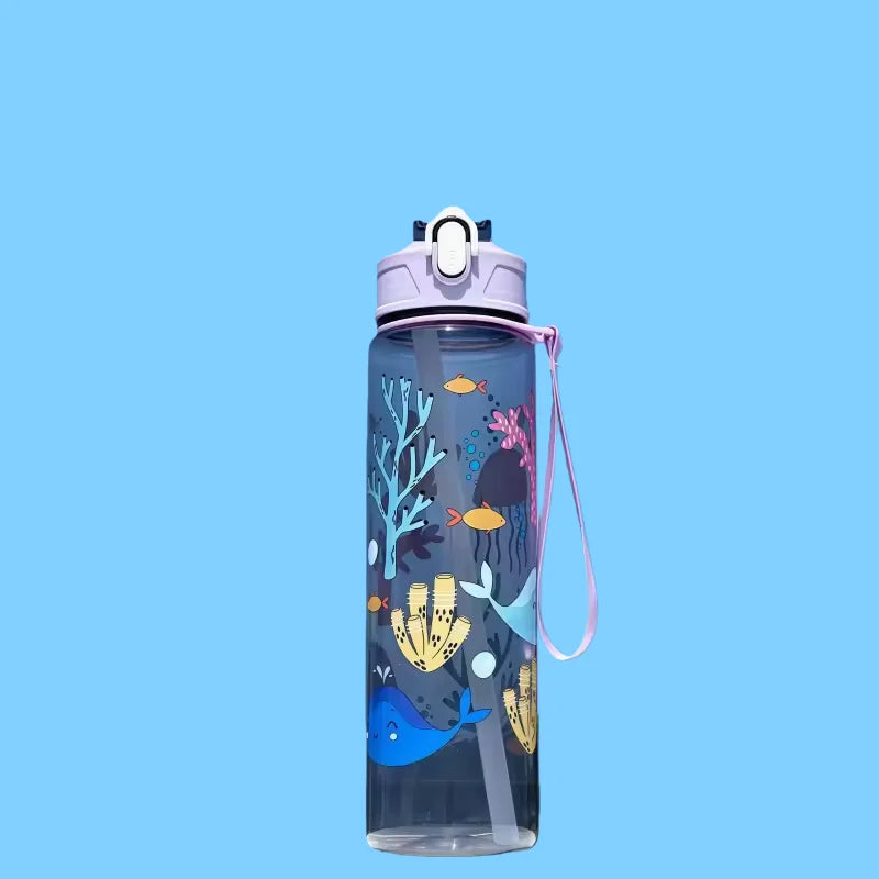 800ml/27oz  Sports Water Bottle (1pc)