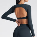 Women's Long-Sleeved Yoga Top (1pc)