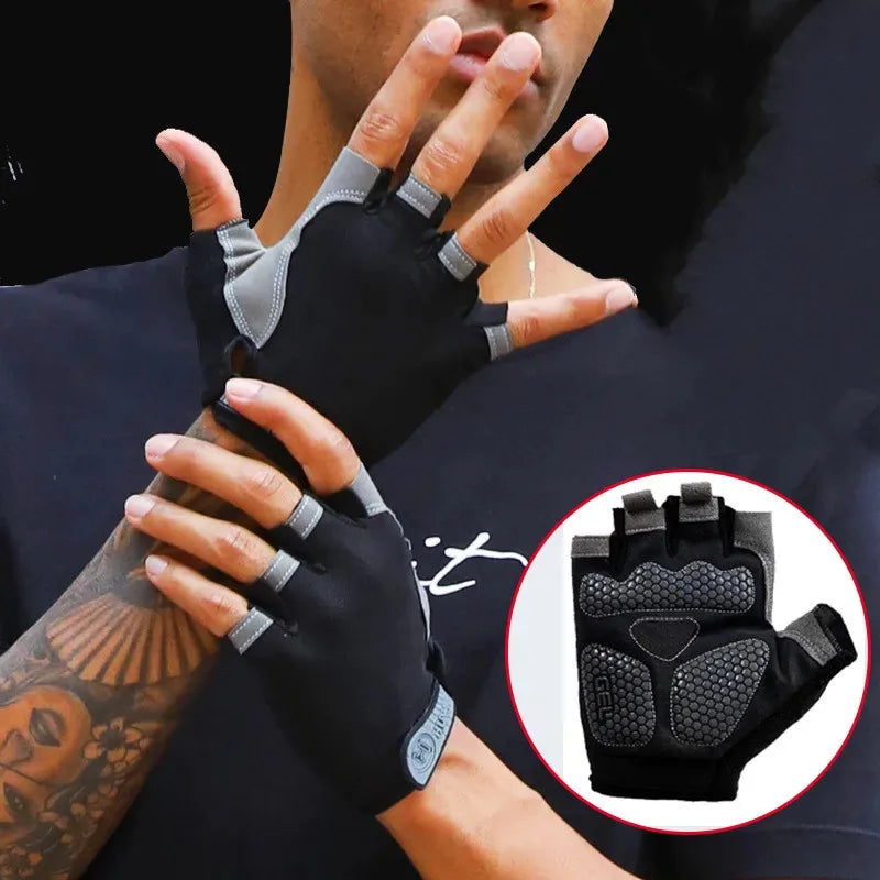 Gym Fingerless Gloves (1pair)
