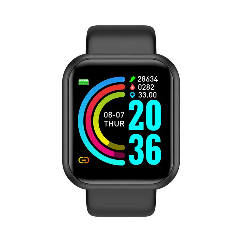 Sports Smartwatch Y68 D20 Alarm Clock (1pc)