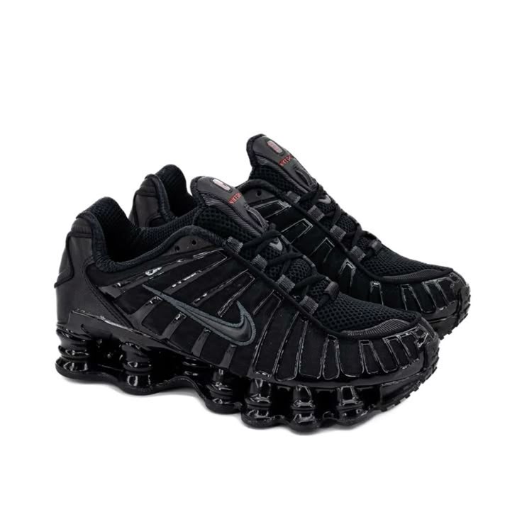 NIKE Black Shox With Thermal