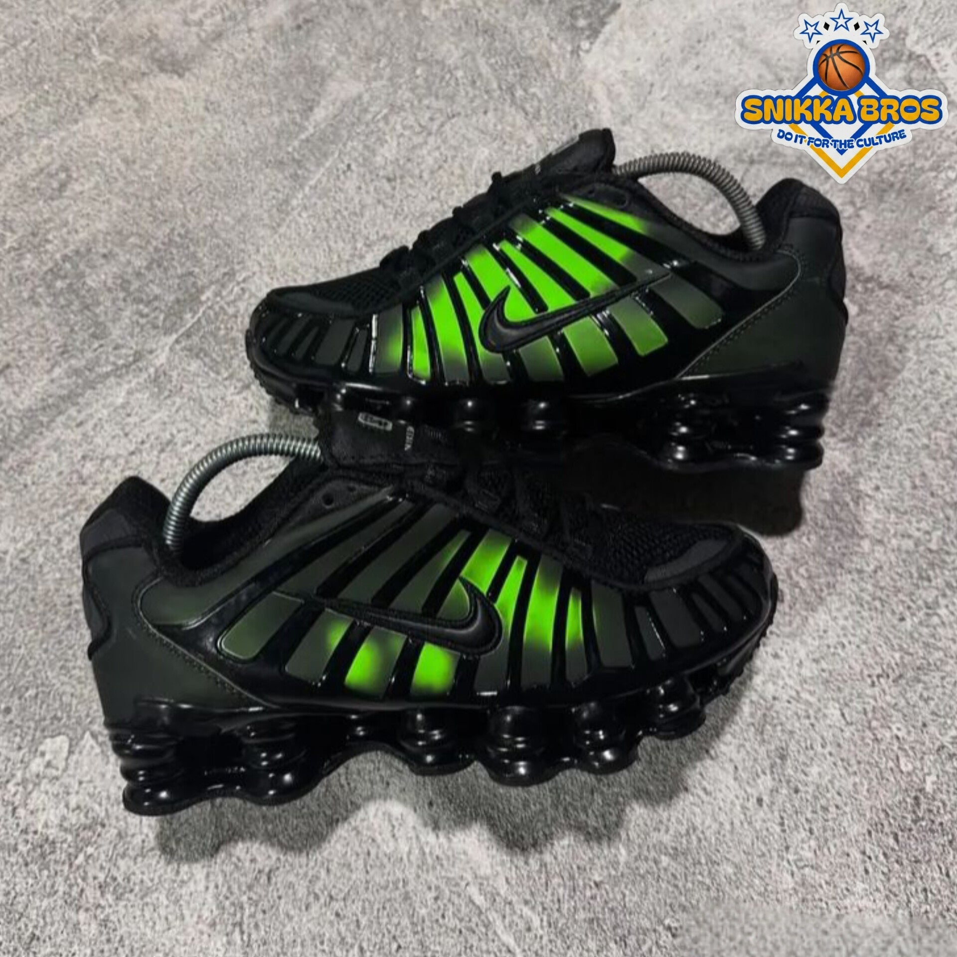 NIKE Black Shox With Thermal